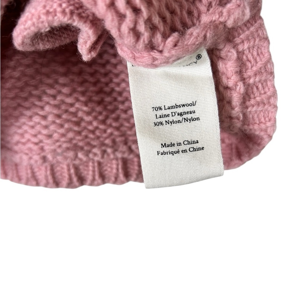 LoveShackFancy Pink Floral Anastasia Cardigan SZ S Knit Embroidered - Picture 5 of 6